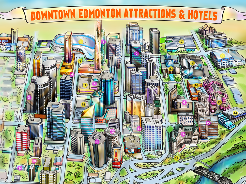  Edmonton fun map